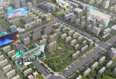 安寧公館房產(chǎn)三維動畫演示